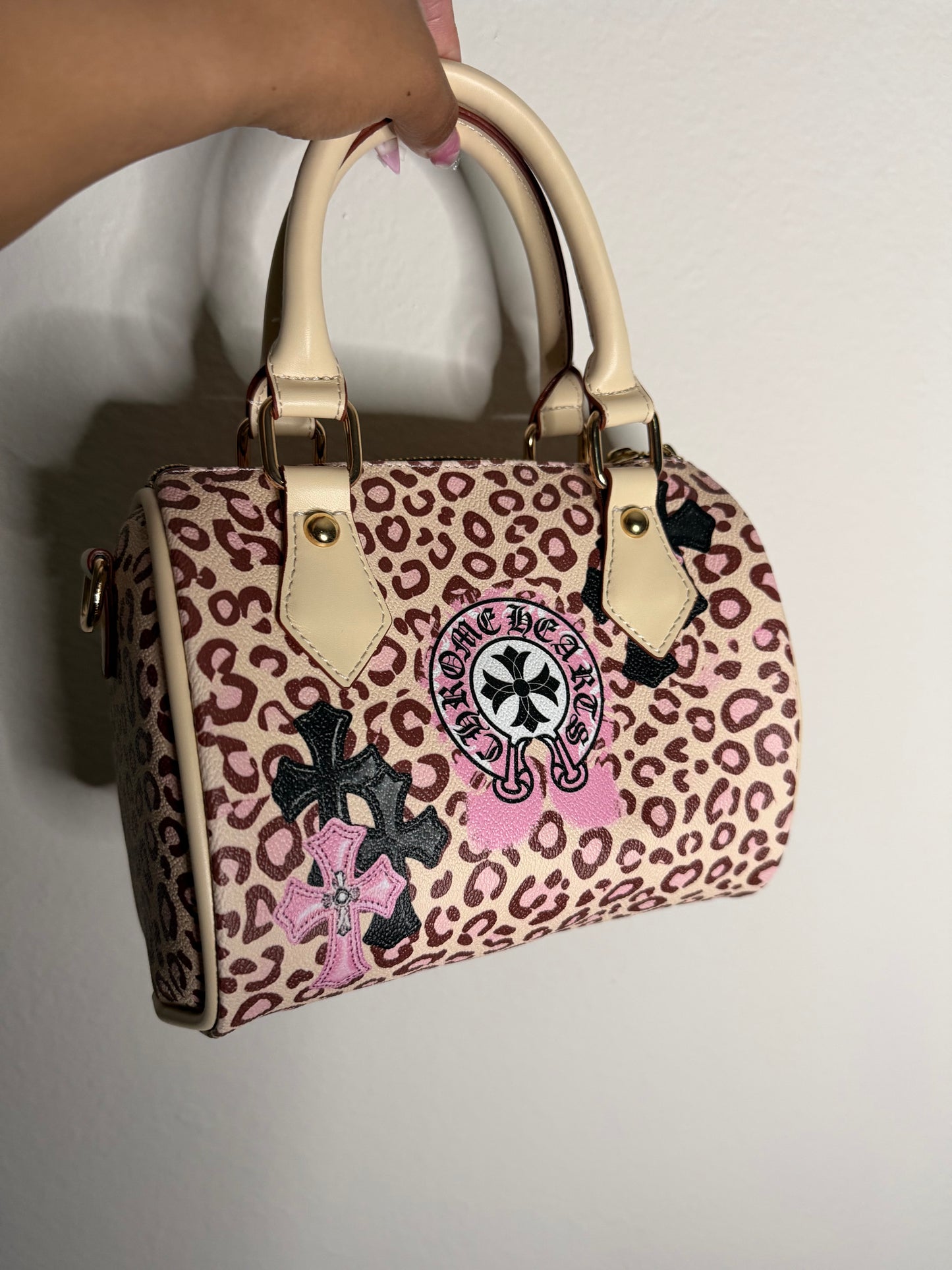 Pink Cheetah Bag
