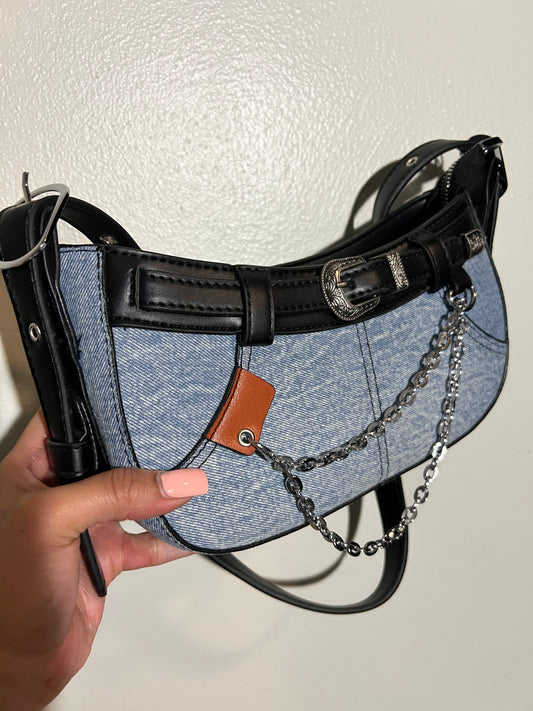 Blue Jean Belt Bag