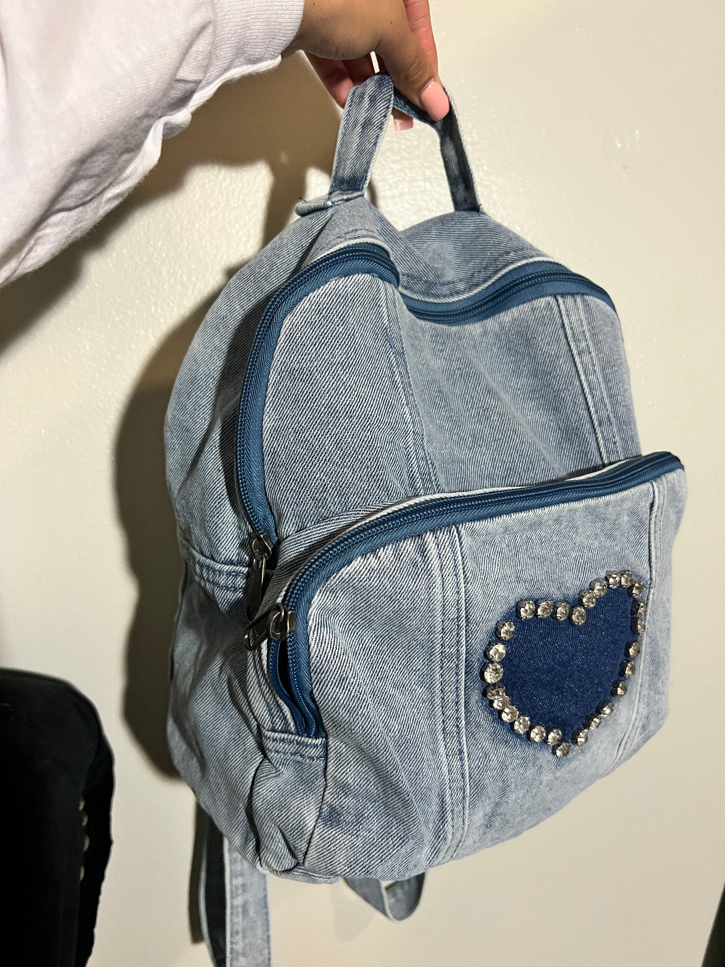 Denim Bookbag