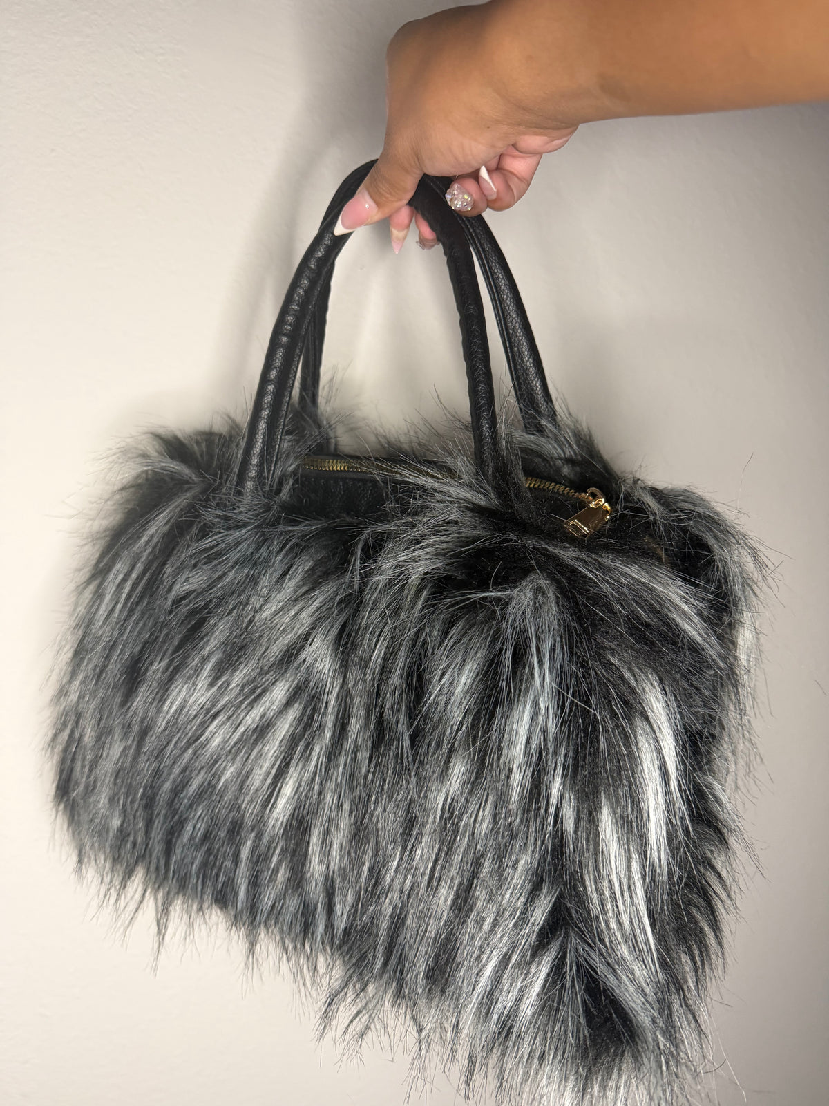 Fur Handbag