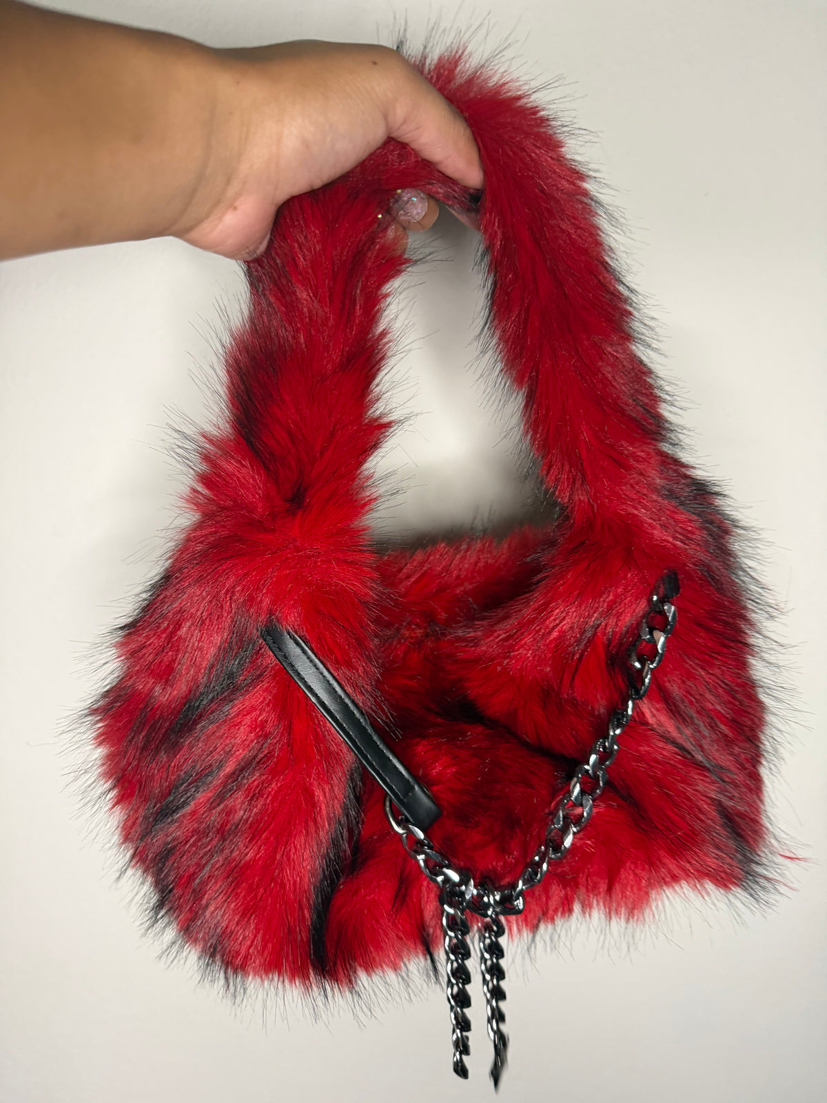 Fur Chain Bag